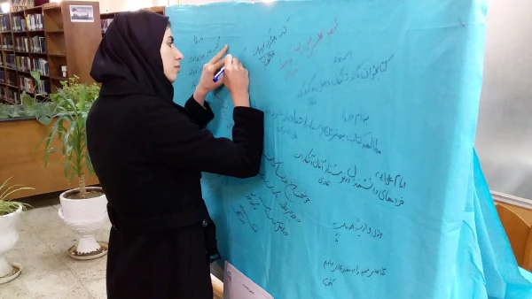 برنامه های برگزار شده هفته کتاب و کتابخوانی در پردیس شهید مقصودی همدان