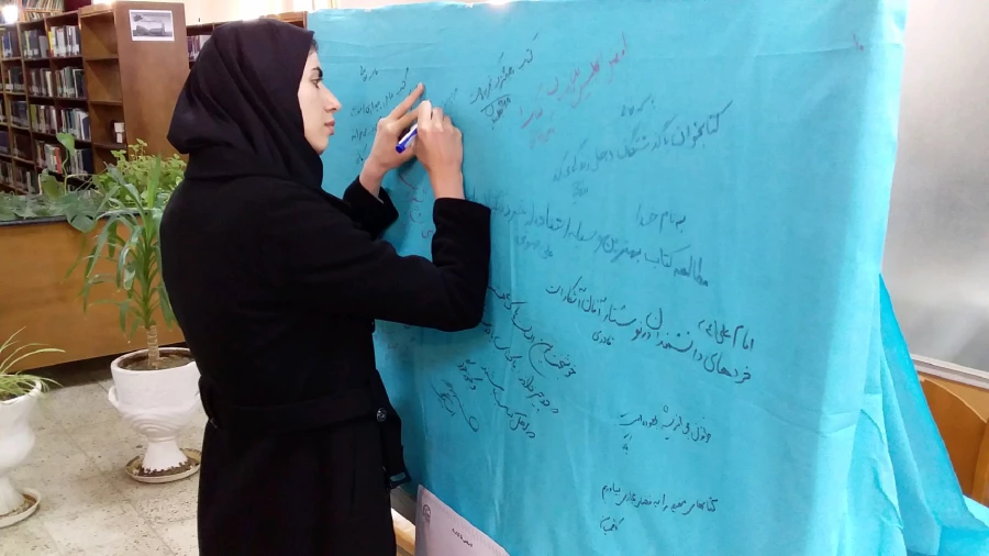 برنامه های برگزار شده هفته کتاب و کتابخوانی در پردیس شهید مقصودی همدان