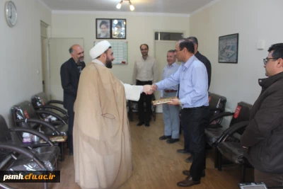 با حضور گلپریان رئیس سازمان بسیج مداحان استان انجام شد؛
مراسم تقدیر از سرپرست، معاون و همکاران فعال دانشگاه فرهنگیان همدان در برنامه تجلیل از خادمان مردمی اربعین حسینی