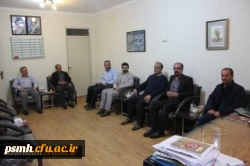 دیدار دکتر عظیمی مدیر کل برنامه ریزی فرهنگی و اجتماعی دانشگاه فرهنگیان با دکتر علی صوفی سرپرست مدیریت امور پردیس های استان همدان