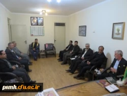 دیدار آقای دکتر طاهری رئیس سازمان بسیج اساتید استان همدان با دکتر علی صوفی سرپرست دانشگاه فرهنگیان همدان
