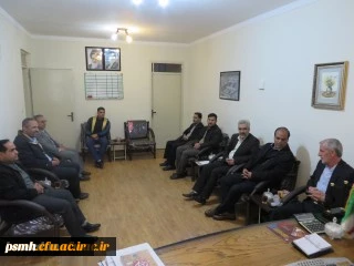 دیدار آقای دکتر طاهری رئیس سازمان بسیج اساتید استان همدان با دکتر علی صوفی سرپرست دانشگاه فرهنگیان همدان