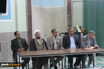 نشست صمیمی سرپرست مدیریت امور پردیس های استان همدان  با دانشجویان پردیس شهید مقصودی