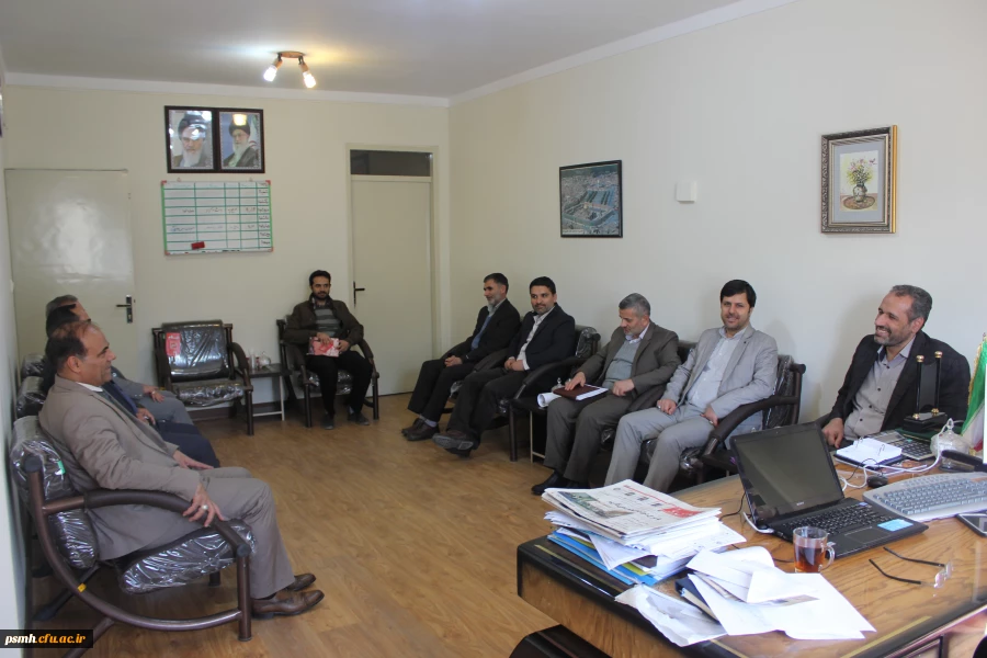 حضور گزینشگران اداره کل آموزش و پرورش همدان در دفتر سرپرست مدیریت امور پردیس های دانشگاه فرهنگیان استان همدان