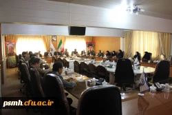 انتخابات جهت تعیین سرگروهان گروه های آموزشی با حضور مسئولین و اعضای هیات علمی دانشگاه فرهنگیان همدان