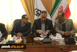 انتخابات جهت تعیین سرگروهان گروه های آموزشی با حضور مسئولین و اعضای هیات علمی دانشگاه فرهنگیان همدان