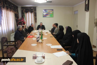 جلسه بررسی و تبادل نظر در خصوص برنامه غذایی دانشجویان دانشگاه فرهنگیان همدان