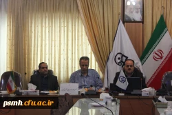 جلسه شورای نظارت و ارزیابی دانشگاه فرهنگیان همدان
