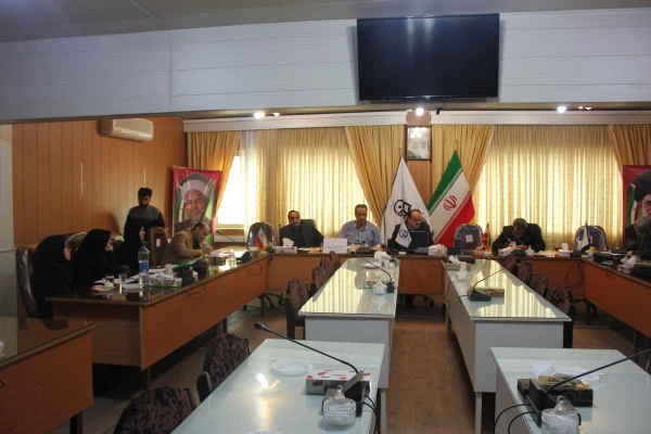 جلسه شورای نظارت و ارزیابی دانشگاه فرهنگیان همدان
