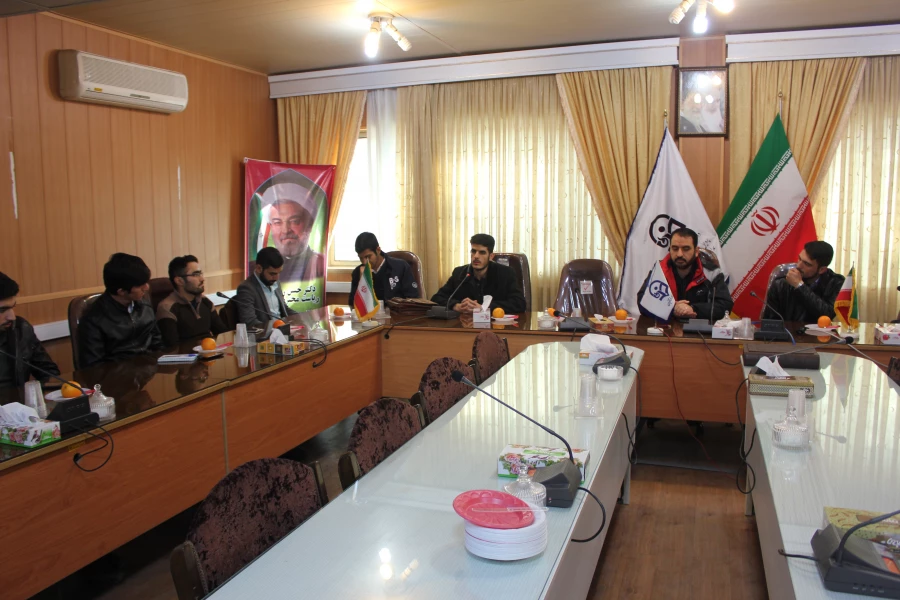 نشست تشکیلاتی بسیج دانشجویی با حضور دکتر صدیقی مسئول بسیج دانشجویی دانشگاه فرهنگیا