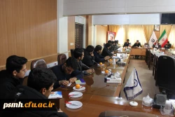 نشست تشکیلاتی بسیج دانشجویی با حضور دکتر صدیقی مسئول بسیج دانشجویی دانشگاه فرهنگیا