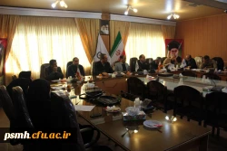 جلسه بررسی رهنامه 40 ماده ای دانشگاه فرهنگیان با حضور مسئولین واحدهای مختلف دانشگاه فرهنگیان همدان