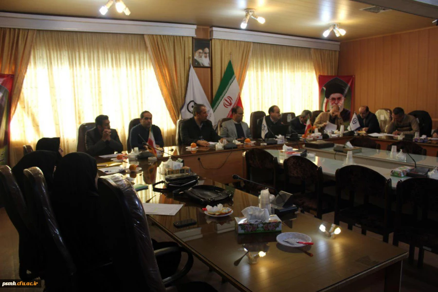 جلسه بررسی رهنامه 40 ماده ای دانشگاه فرهنگیان با حضور مسئولین واحدهای مختلف دانشگاه فرهنگیان همدان