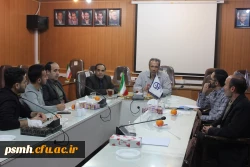 جلسه معاون هماهنگی استان با نمایندگان شورای صنفی رفاهی دانشجویی پردیس شهید مقصودی