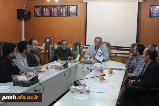 جلسه معاون هماهنگی استان با نمایندگان شورای صنفی رفاهی دانشجویی پردیس شهید مقصودی