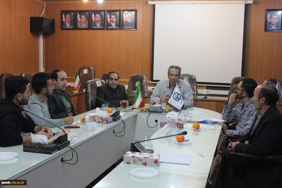 جلسه معاون هماهنگی استان با نمایندگان شورای صنفی رفاهی دانشجویی پردیس شهید مقصودی