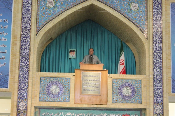 دکتر علیرضا علی صوفی در سخنرانی پیش از خطبه های نماز جمعه همدان:
دانشگاه فرهنگیان در فرازهای مختلف مورد تاکید رهبر معظم انقلاب است