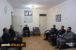 حضور هیات ارزیاب استانداری همدان در پردیس شهید مقصودی