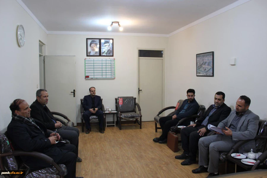 حضور هیات ارزیاب استانداری همدان در پردیس شهید مقصودی