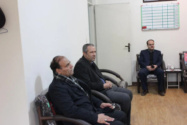 حضور هیات ارزیاب استانداری همدان در پردیس شهید مقصودی