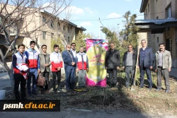 به مناسبت فرا رسیدن روز درختکاری انجام شد: غرس چندین نهال به همت کانون هلال احمر پردیس شهید مقصودی همدان