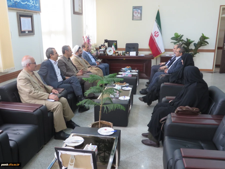 دیدار سرپرست دانشگاه فرهنگیان همدان با مدیر کل آموزش و پرورش استان در طلیعه سال 1398