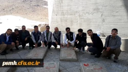 صعود دانشجو معلمان به ارتفاعات الوند و زیارت قبور شهدای گمنام دشت میشان به مناسبت گرامیداشت هفته سراهای دانشجویی
