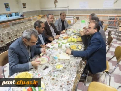 حضور سرپرست مدیریت استان و صرف افطاری ساده در کنار دانشجو معلمان پردیس شهید باهنر همدان