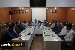 جلسه توجیهی شاغلین بخش حراست فیزیکی دانشگاه فرهنگیان همدان با حضور سرپرست مدیریت امور پردیس های استان برگزار شد