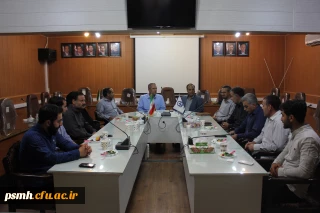 جلسه توجیهی شاغلین بخش حراست فیزیکی دانشگاه فرهنگیان همدان با حضور سرپرست مدیریت امور پردیس های استان برگزار شد