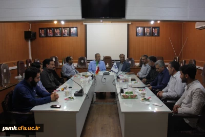 جلسه توجیهی شاغلین بخش حراست فیزیکی دانشگاه فرهنگیان همدان با حضور سرپرست مدیریت امور پردیس های استان برگزار شد