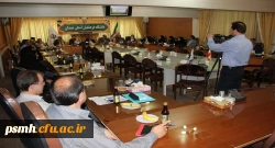 جلسه هم اندیشی و تبادل نظر اعضای هیات علمی دانشگاه فرهنگیان همدان با دکتر طاهری نیا معاون پژوهش و فناوری دانشگاه فرهنگیان کشور برگزار شد