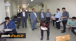 بازدید مدیرکل خدمات آموزشی سازمان مرکزی از نحوه برگزاری امتحانات در پردیس های دانشگاه فرهنگیان همدان