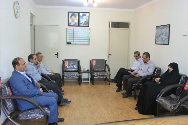 بازدید خانم دکترعلی نژاد معاون دانشجویی دانشگاه فرهنگیان از پردیس های استان همدان