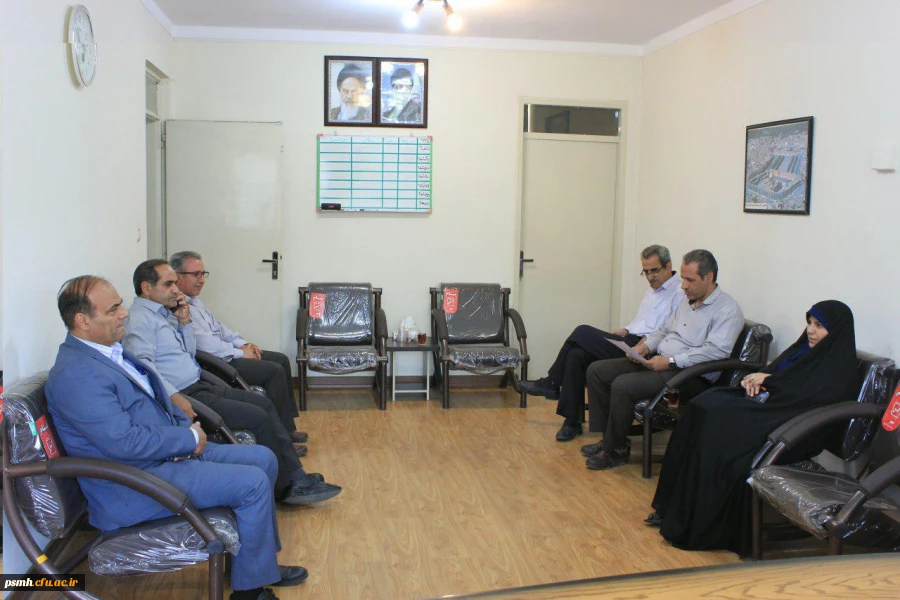 بازدید خانم دکترعلی نژاد معاون دانشجویی دانشگاه فرهنگیان از پردیس های استان همدان