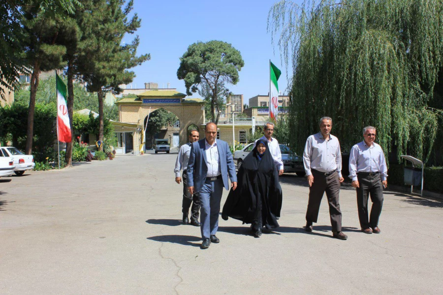 بازدید خانم دکترعلی نژاد معاون دانشجویی دانشگاه فرهنگیان از پردیس های استان همدان