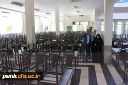 بازدید خانم دکترعلی نژاد معاون دانشجویی دانشگاه فرهنگیان از پردیس های استان همدان