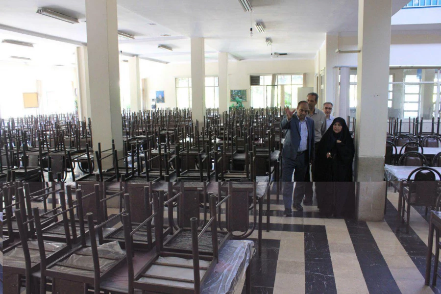 بازدید خانم دکترعلی نژاد معاون دانشجویی دانشگاه فرهنگیان از پردیس های استان همدان