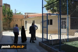 بازدید خانم دکترعلی نژاد معاون دانشجویی دانشگاه فرهنگیان از پردیس های استان همدان