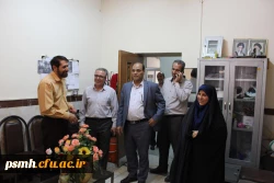 بازدید خانم دکترعلی نژاد معاون دانشجویی دانشگاه فرهنگیان از پردیس های استان همدان