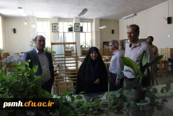 بازدید خانم دکترعلی نژاد معاون دانشجویی دانشگاه فرهنگیان از پردیس های استان همدان