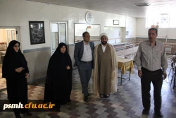 بازدید خانم دکترعلی نژاد معاون دانشجویی دانشگاه فرهنگیان از پردیس های استان همدان