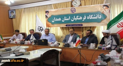 مراسم تکریم و معارفه مسئول حوزه شهید مطهری بسیج دانشجویی دانشگاه های استان همدان به میزبانی پردیس شهید مقصودی برگزار شد