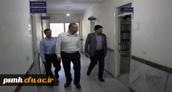 با حضور دکتر حسینی رئیس اداره عمران سازمان مرکزی انجام شد:
بازدید از ابنیه و فضاهای پردیس شهید مقصودی همدان