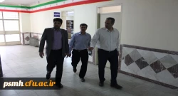 با حضور دکتر حسینی رئیس اداره عمران سازمان مرکزی انجام شد:
بازدید از ابنیه و فضاهای پردیس شهید مقصودی همدان