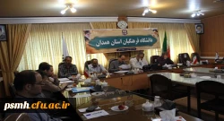 جلسه هماهنگی و برنامه ریزی جهت برگزاری مطلوب آزمون اصلح در پردیس های استان همدان برگزار شد