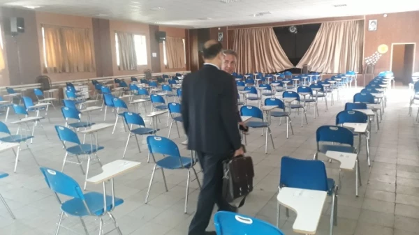 پلمپ مخزن اصلی سوالات آزمون مهارت آموزان ماده 28  در دانشگاه فرهنگیان همدان