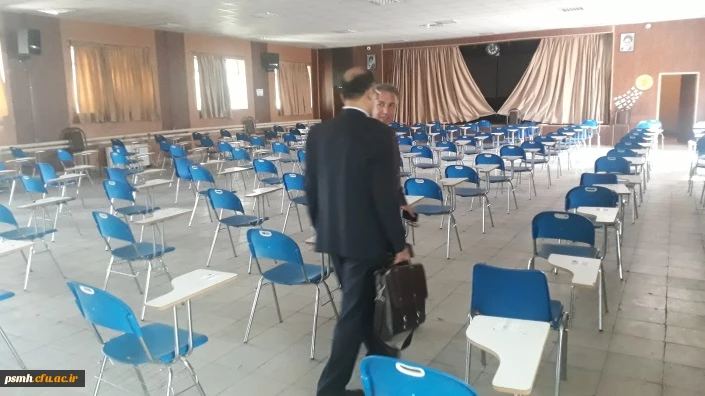 پلمپ مخزن اصلی سوالات آزمون مهارت آموزان ماده 28  در دانشگاه فرهنگیان همدان