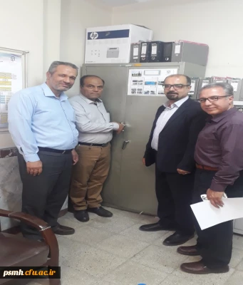 پلمپ مخزن اصلی سوالات آزمون مهارت آموزان ماده 28  در دانشگاه فرهنگیان همدان