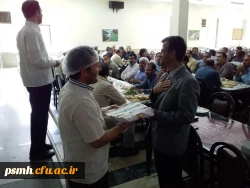 به ابتکار واحد فرهنگی و بهداشت تغذیه پردیس شهید مقصودی همدان صورت گرفت